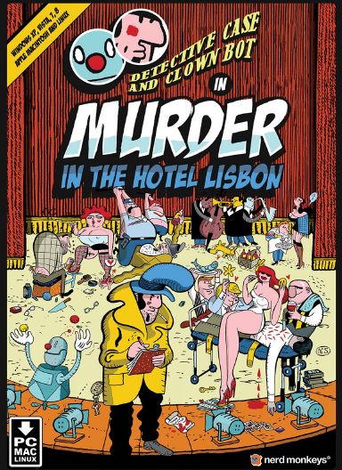 Detective Case and Clown Bot in: Murder in the Hotel Lisbon free download