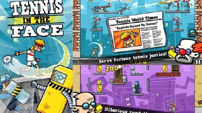 Tennis in the Face free download