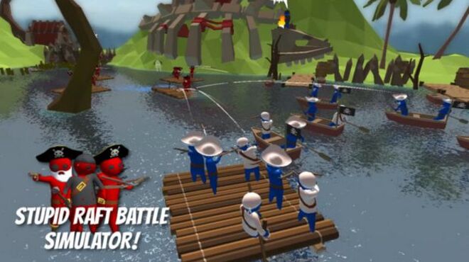 Stupid Raft Battle Simulator free download