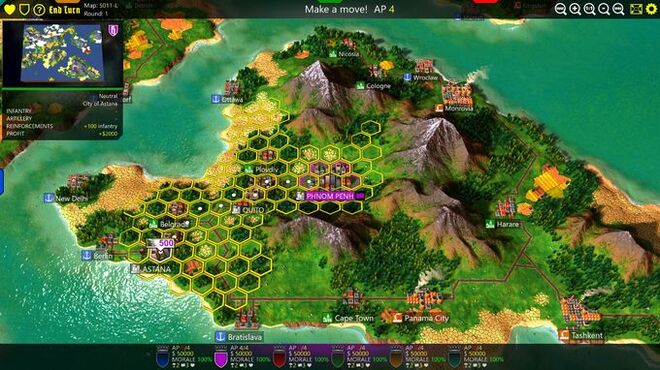 free hex strategy games