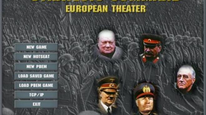Strategic Command: European Theater PC Crack