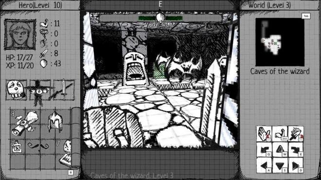 Drawngeon: Dungeons of Ink and Paper Torrent Download