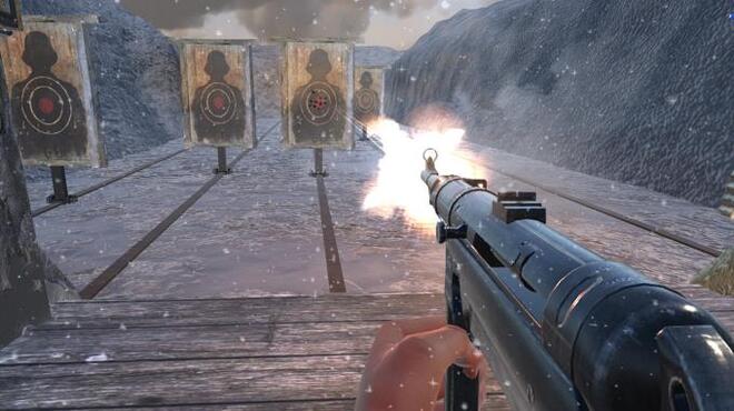 World War 2 Winter Gun Range VR Simulator Torrent Download