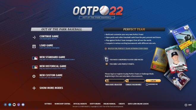 Out of the Park Baseball 22 Torrent Download
