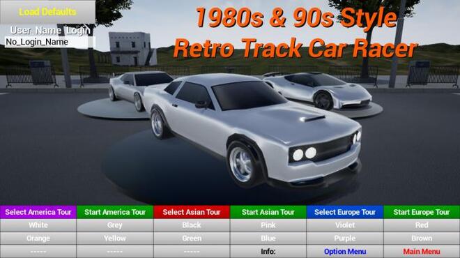 1980s90s Style - Retro Track Car Racer Torrent Download