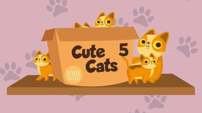 1001 Jigsaw. Cute Cats 5 Free Download