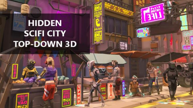 Hidden SciFi City Top-Down 3D Free Download