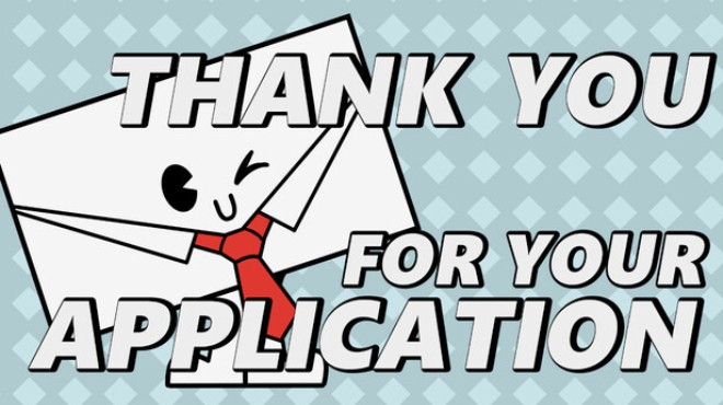Thank You For Your Application! Free Download