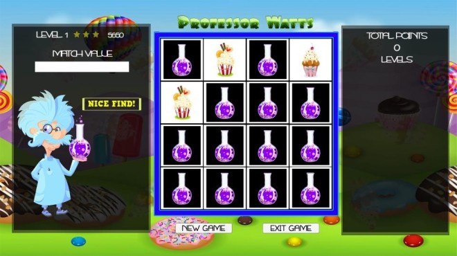 Professor Watts Memory Match: Yummy Cupcakes Torrent Download