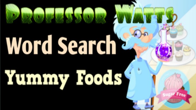 Professor Watts Word Search: Yummy Foods Free Download