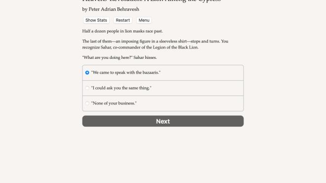 Heavens' Revolution: A Lion Among the Cypress Torrent Download