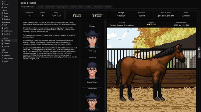 Horse Racing Manager PC Crack