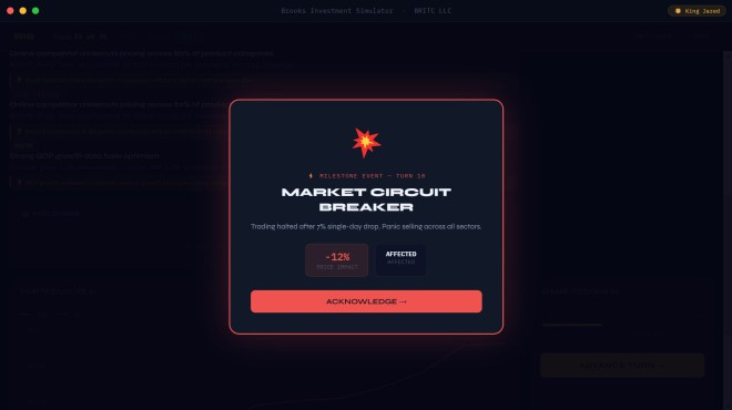 Brooks Investment Simulator PC Crack