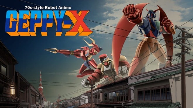 70s-style Robot Anime Geppy-X Free Download 70s-style Robot Anime Geppy-X Free Download