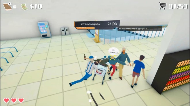 Shopping Cart Pusher PC Crack